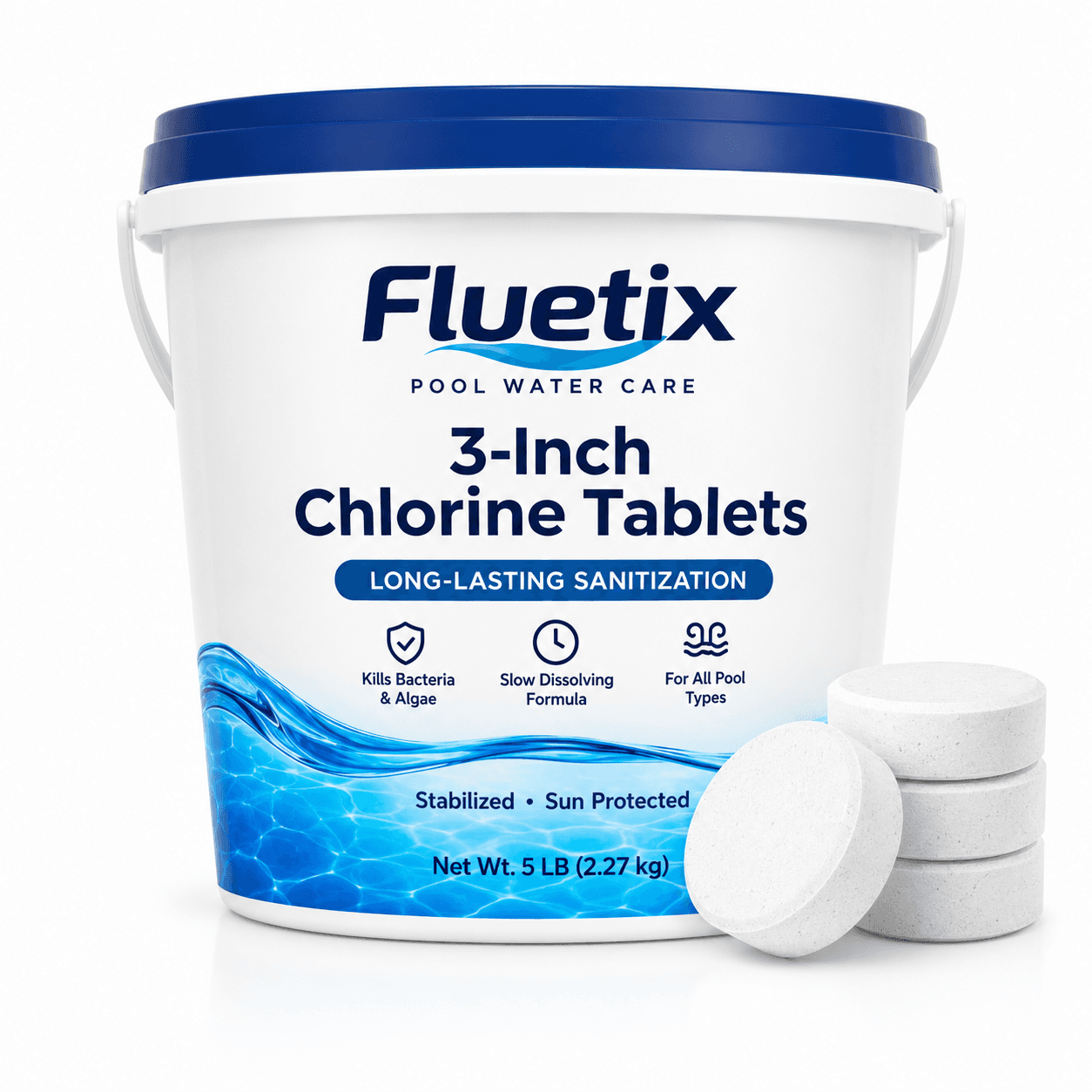 3" Stabilized Chlorine Tablets