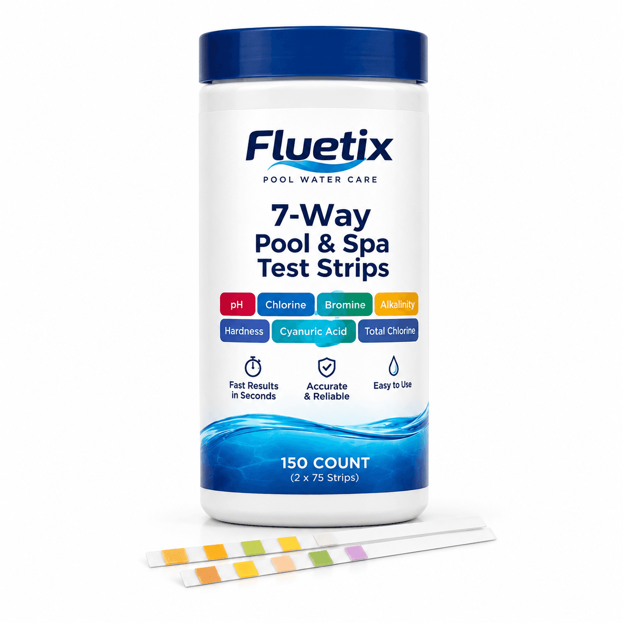 7-Way Pool & Spa Test Strips